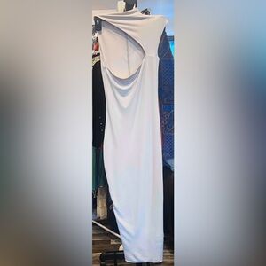 Nookie Cream One Shoulder Dress Size Small